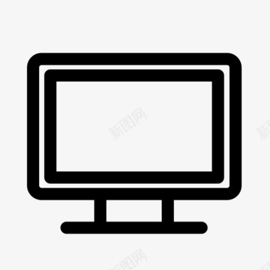 电脑屏幕设备imac图标
