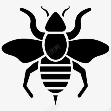 蜜蜂蚂蚁大黄蜂图标