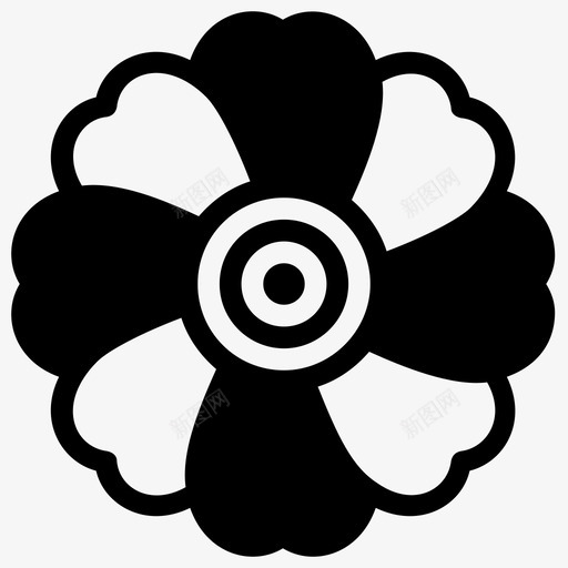 花卉图案装饰花装饰性花卉符号svg_新图网 https://ixintu.com 花卉 图案 装饰 花花 装饰性 符号