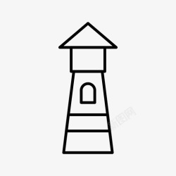 两栋楼灯塔建筑找到高清图片