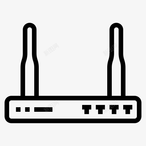 路由器wifi互联网网络svg_新图网 https://ixintu.com 路由器 互联网 网络 无线 计算机