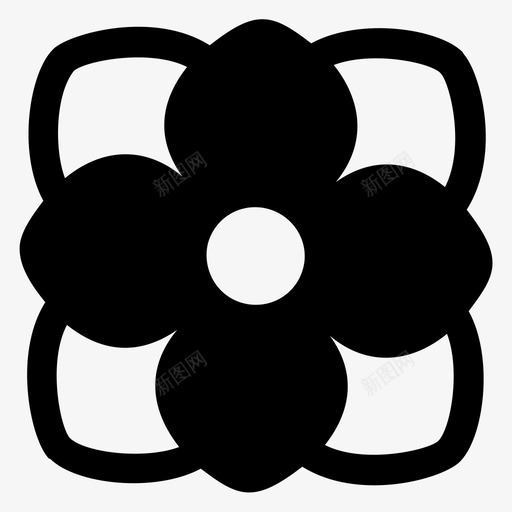 装饰花花卉装饰花卉设计svg_新图网 https://ixintu.com 装饰 花卉 花花 设计 图案 符号