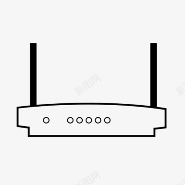 路由器计算机调制解调器图标
