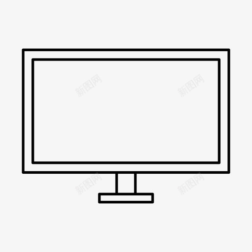 监控屏电脑显示屏svg_新图网 https://ixintu.com 监控 显示屏 电脑 液晶 液晶显示 技术 公司 业务 图标