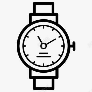 手表时尚服装时间机器图标