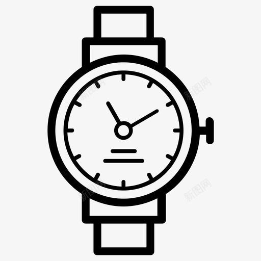 手表时尚服装时间机器svg_新图网 https://ixintu.com 手表 时尚服装 时间 机器 珠宝 线图 图标