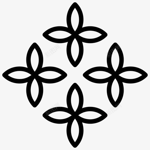 部落面具图案纹身svg_新图网 https://ixintu.com 部落 符号 面具 图案 纹身 精神 古代 线图 图标