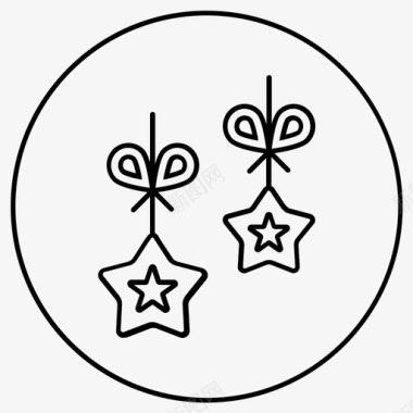 圣诞装饰蜡烛教堂图标