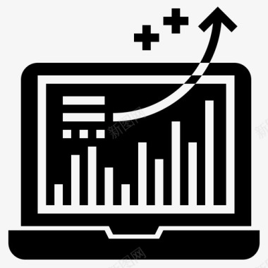 技术分析分析图表图标