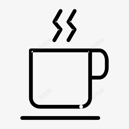 咖啡杯子牛奶svg_新图网 https://ixintu.com 咖啡 咖啡杯 杯子 牛奶 马克 杯茶 各种 尺寸 基本 系列