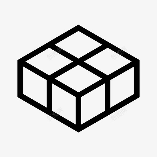 堆叠立方体构建模块svg_新图网 https://ixintu.com 堆叠 立方体 构建 建模 块块 拼图