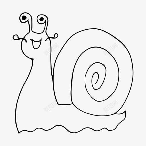 蜗牛动物卡通svg_新图网 https://ixintu.com 蜗牛 动物 卡通 卡通人 人物 儿童 可爱 爱的