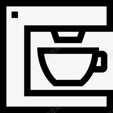 咖啡机酿酒机机器图标