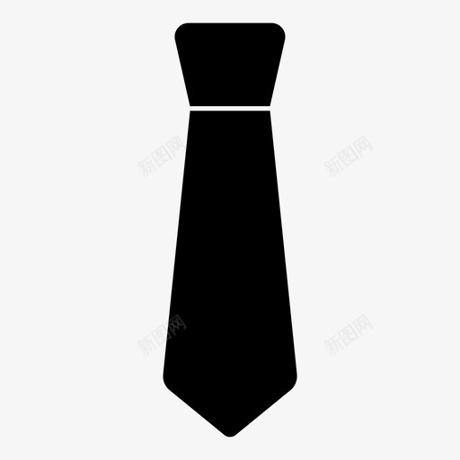 领带服装商务svg_新图网 https://ixintu.com 领带 服装 服装商 商务 西装