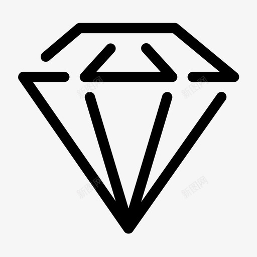 钻石成本宝石svg_新图网 https://ixintu.com 钻石 成本 宝石 珠宝 丰富 混合