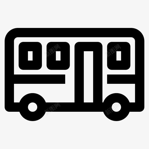 公交交通公交线路svg_新图网 https://ixintu.com 公交 交通 公交线 线路