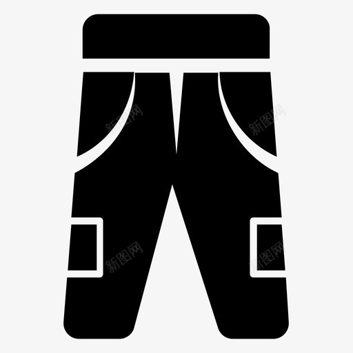 裤子棉裤牛仔裤svg_新图网 https://ixintu.com 裤子 棉裤 牛仔裤 棉布 实心 图标