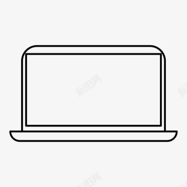 笔记本电脑电子产品macbook图标