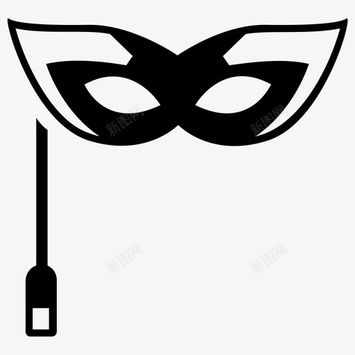 眼罩狂欢节面具新年服装svg_新图网 https://ixintu.com 眼罩 新年 狂欢节 面具 服装 派对 道具 标志