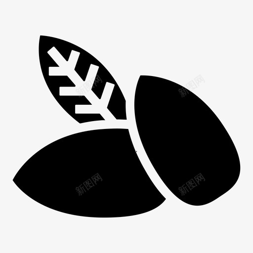坚果玉米豆类svg_新图网 https://ixintu.com 坚果 玉米 豆类 植物