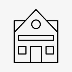 两栋楼楼家房子高清图片