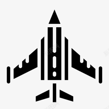 喷气式飞机战斗机运输工具图标