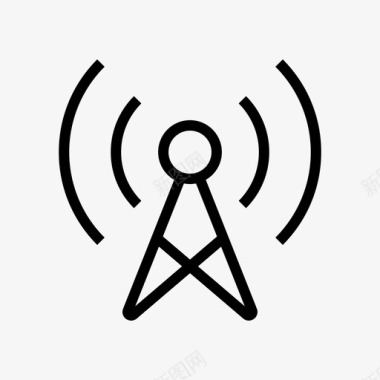 wifi网络塔台图标