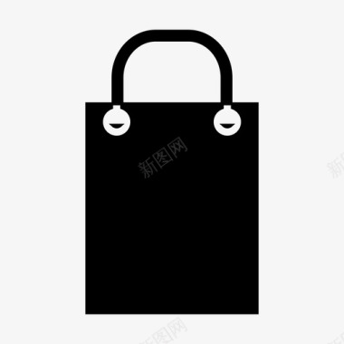 购物袋购买网页设计和用户界面字形图标图标