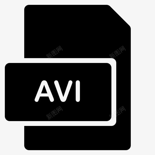 文件类型avi文档svg_新图网 https://ixintu.com 文件 类型 文档 格式