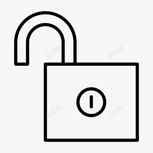 解锁自由挂锁svg_新图网 https://ixintu.com 自由 解锁 挂锁 不安全 设计 大胆