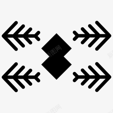 阿迪卡拉符号古代标志文化设计图标
