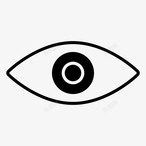 眼睛检查外观svg_新图网 https://ixintu.com 视图 眼睛 检查 外观 网页设计 用户界面 开发 材料 设计 设计图 图标