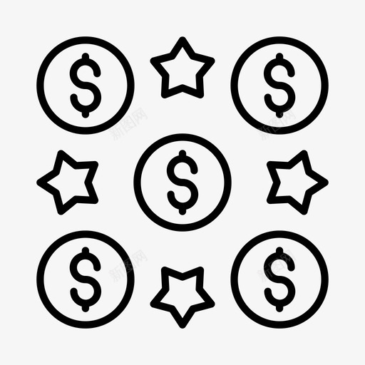 储蓄老年人金融保障svg_新图网 https://ixintu.com 退休 储蓄 老年人 金融 保障 养老金