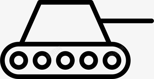 坦克重型金属图标