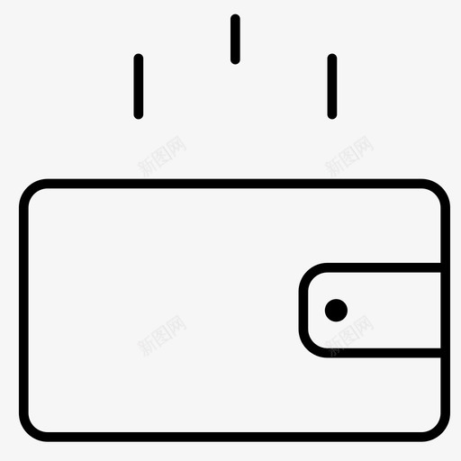 收入钱包现金存款svg_新图网 https://ixintu.com 收入 钱包 现金 存款 利润 加密 货币