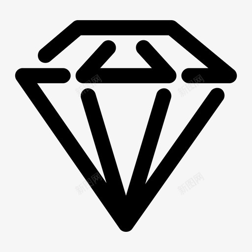 钻石成本宝石svg_新图网 https://ixintu.com 钻石 成本 宝石 珠宝 丰富 混合