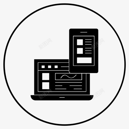 适应性界面设计用户界面svg_新图网 https://ixintu.com 适应性 开发 界面 界面设计 用户界面 交互 开发网 网页