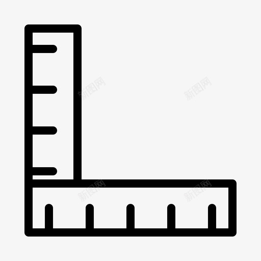 测量尺绘图几何svg_新图网 https://ixintu.com 测量 量尺 绘图 几何 工具