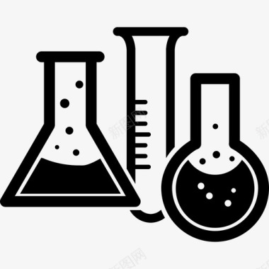 化学实验生物实验室图标