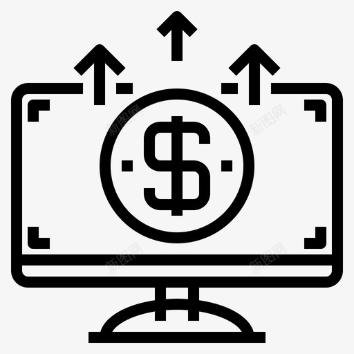 金融与货币银行营销svg_新图网 https://ixintu.com 金融 货币 银行 营销 技术