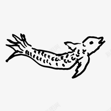 鱼动物鲈鱼图标