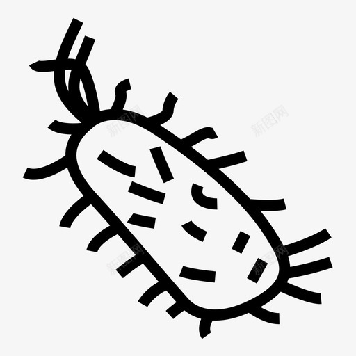 细菌感染疫苗svg_新图网 https://ixintu.com 感染 病毒 细菌 疫苗 医学