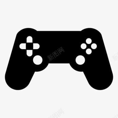 视频游戏控制器游戏板ps图标