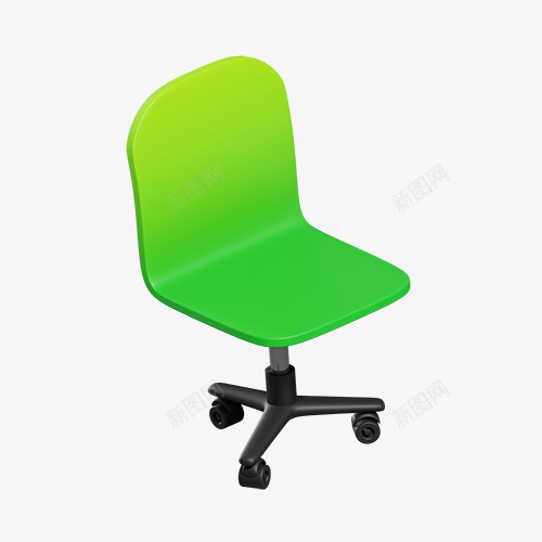3D卡通立体转椅图png免抠素材_新图网 https://ixintu.com 卡通 立体 转椅