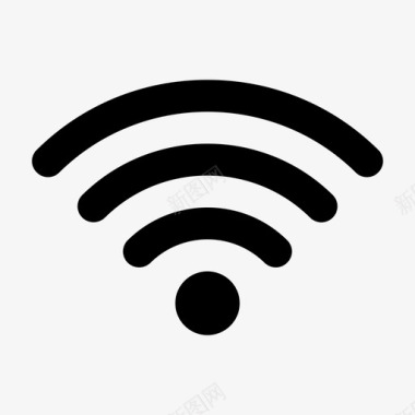 wifi信号wifi区域无线保真度图标