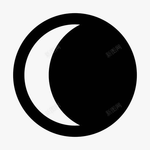 月亮占星术天文学svg_新图网 https://ixintu.com 月亮 占星术 天文学 星座