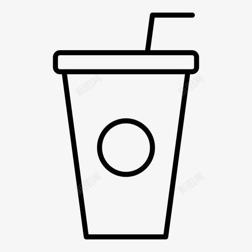 纸杯咖啡饮料svg_新图网 https://ixintu.com 纸杯 咖啡 饮料 饮用 用去 目标
