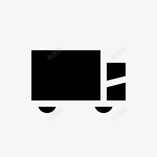 卡车汽车道路svg_新图网 https://ixintu.com 卡车 汽车 汽车道 道路 交通运输 车辆 运输 填充