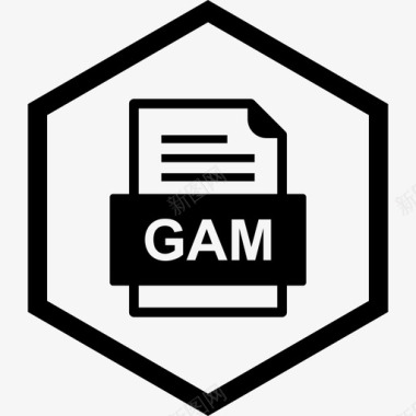 gam文件文件文件类型格式图标