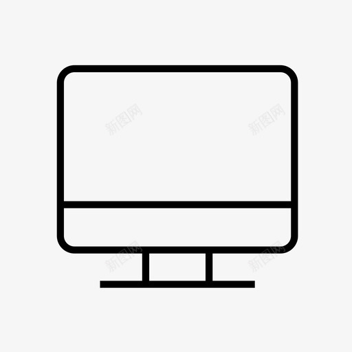 显示器计算机小工具svg_新图网 https://ixintu.com 显示器 计算机 小工 工具 屏幕 技术